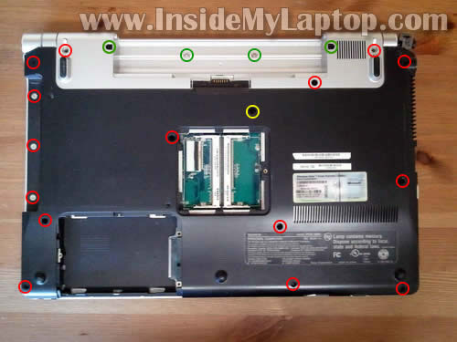 Как разобрать ноутбук Sony Vaio VGN-FW170J (8)