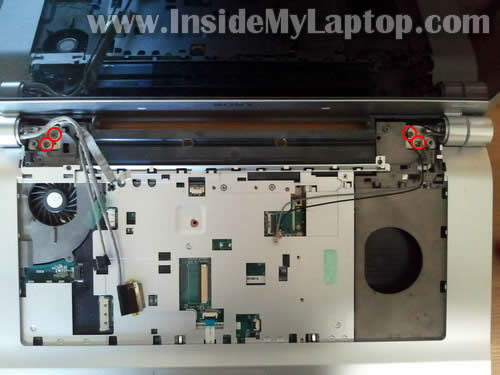 Как разобрать ноутбук Sony Vaio VGN-FW170J (20)