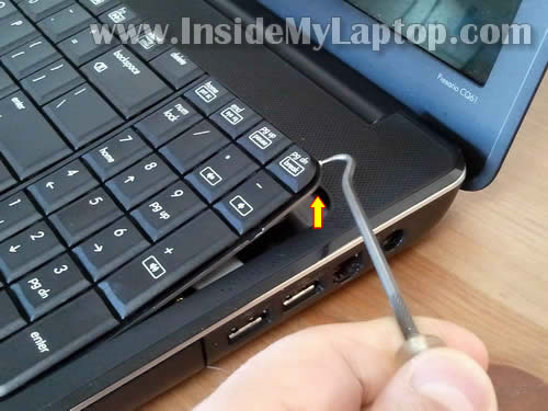 Как заменить клавиатуру на ноутбуке Compaq Presario CQ61 или HP G61 (4)