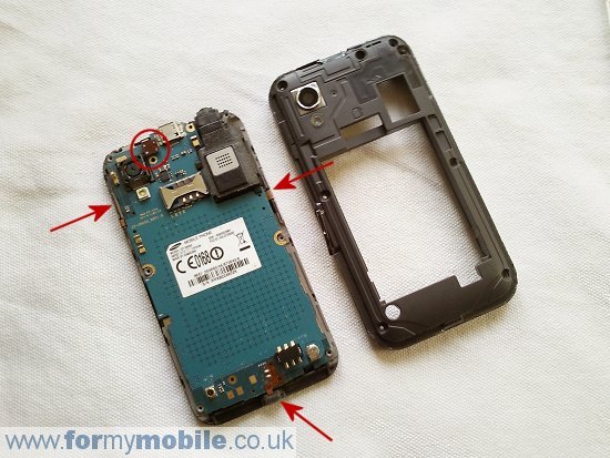 Как разобрать телефон Samsung Galaxy Ace S5830 (5)