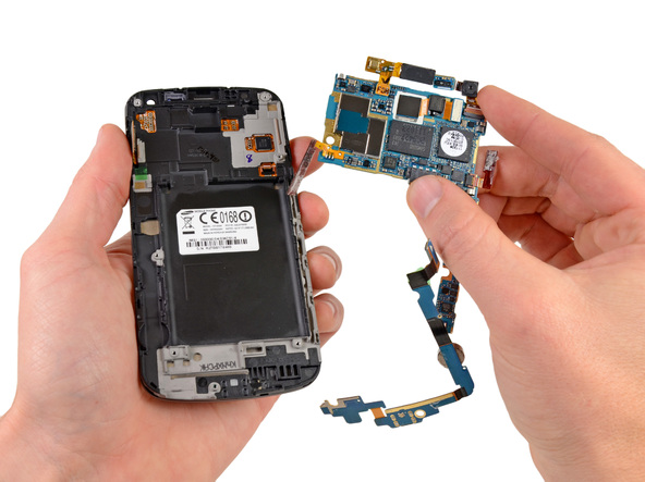 Как разобрать телефон Samsung Google Galaxy Nexus (20)