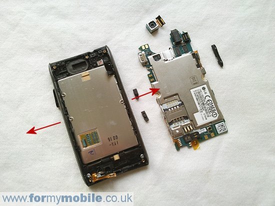 Как разобрать телефон LG Optimus GT540 (11)
