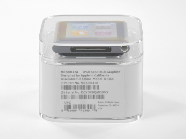 Как разобрать плеер Apple iPod Nano 6-го поколения (4)