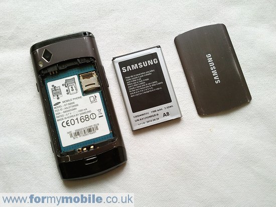 Как разобрать телефон Samsung Wave S8500 (2)