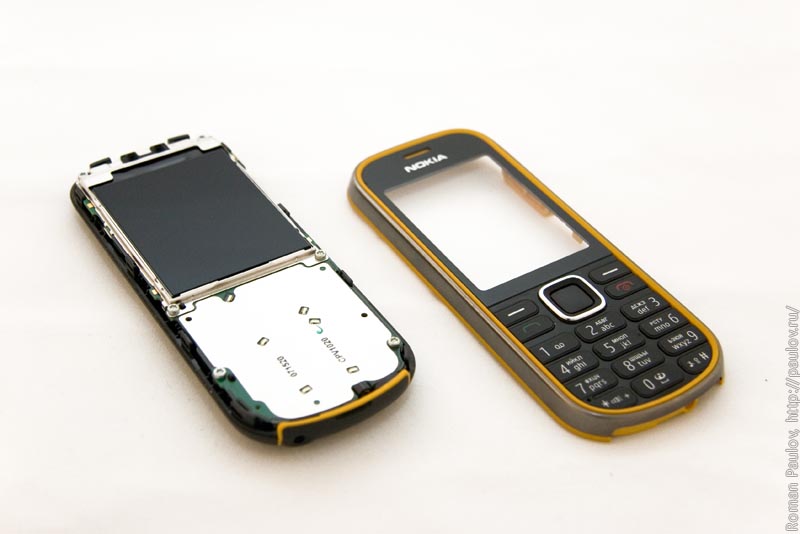 Как разобрать телефон Nokia 3720 classic