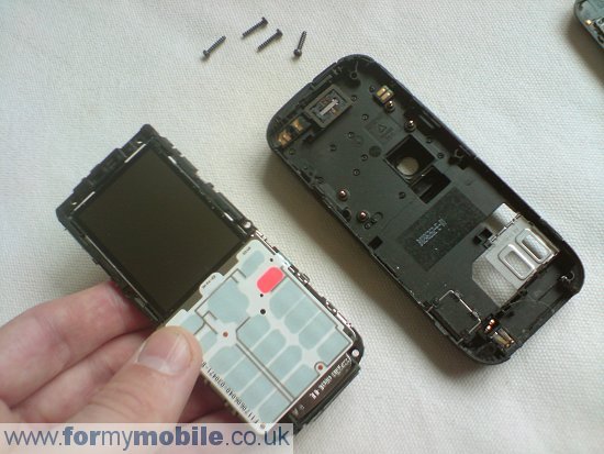 Как разобрать телефон Nokia 6233