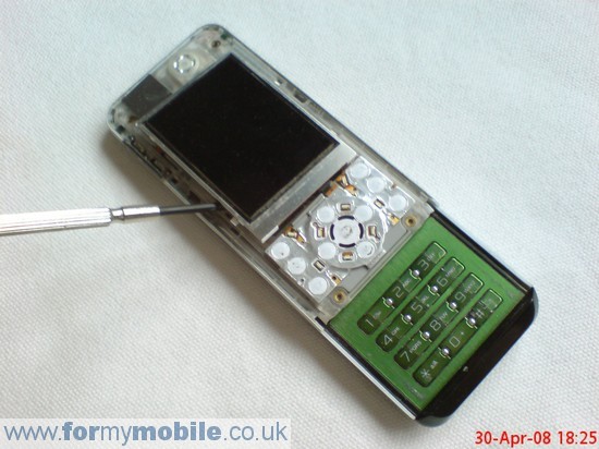 Как разобрать телефон Sony Ericsson S500i