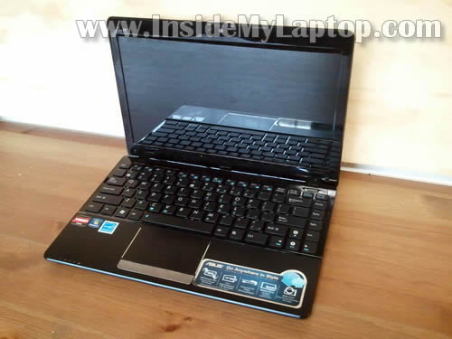 Как разобрать ноутбук Asus Eee PC 1215B (1)
