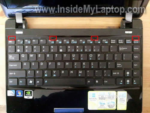 Как разобрать ноутбук Asus Eee PC 1201n (4)