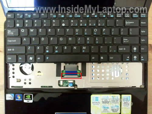 Как разобрать ноутбук Asus Eee PC 1201n (7)