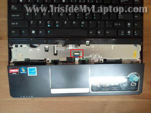 Как разобрать ноутбук Asus Eee PC 1215B (7)