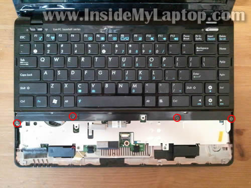 Как разобрать ноутбук Asus Eee PC 1215B (11)
