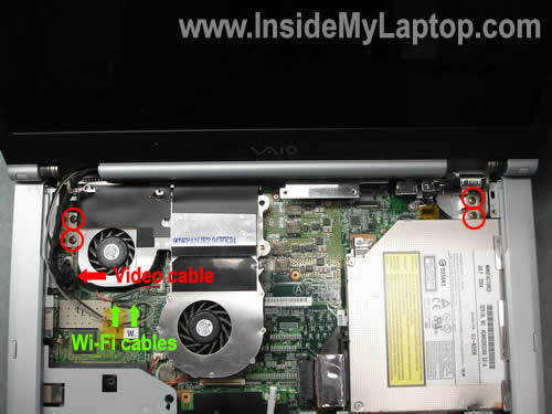 Как разобрать ноутбук Sony Vaio серии PCG-K (11)