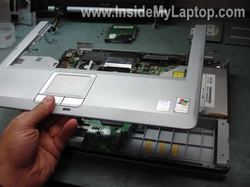 Как разобрать ноутбук Sony Vaio серии PCG-K (17)