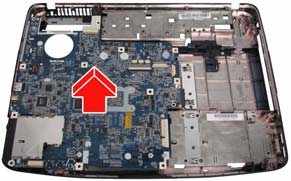 Как разобрать ноутбук Acer Aspire 5520/5220 (48)