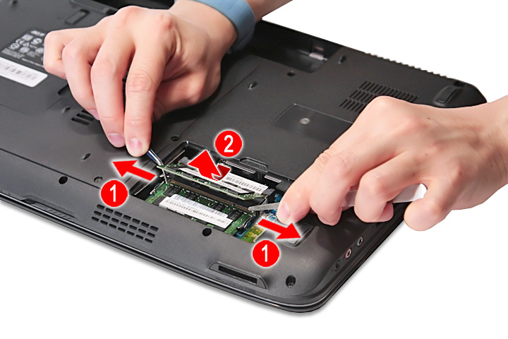 Як розібрати ноутбук Acer Aspire 5738G/5738ZG/5738Z/5738/5338, Aspire 5536/5536G/5236 (9)