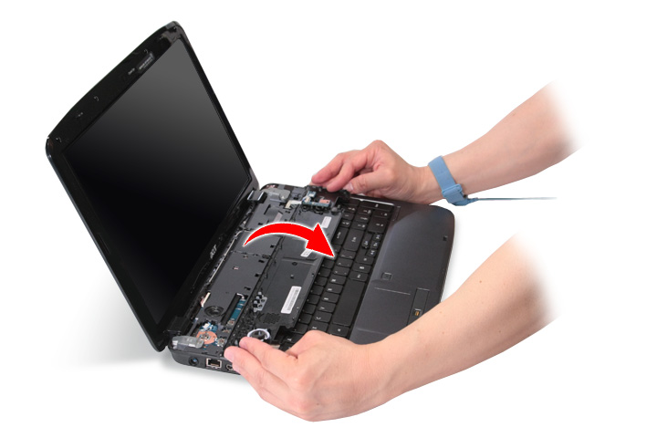 Як розібрати ноутбук Acer Aspire 5738G/5738ZG/5738Z/5738/5338, Aspire 5536/5536G/5236 (28)