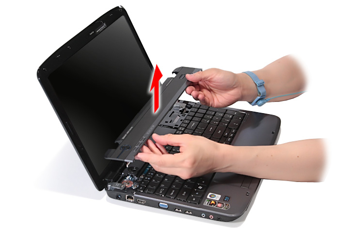 Як розібрати ноутбук Acer Aspire 5738G/5738ZG/5738Z/5738/5338, Aspire 5536/5536G/5236 (30)