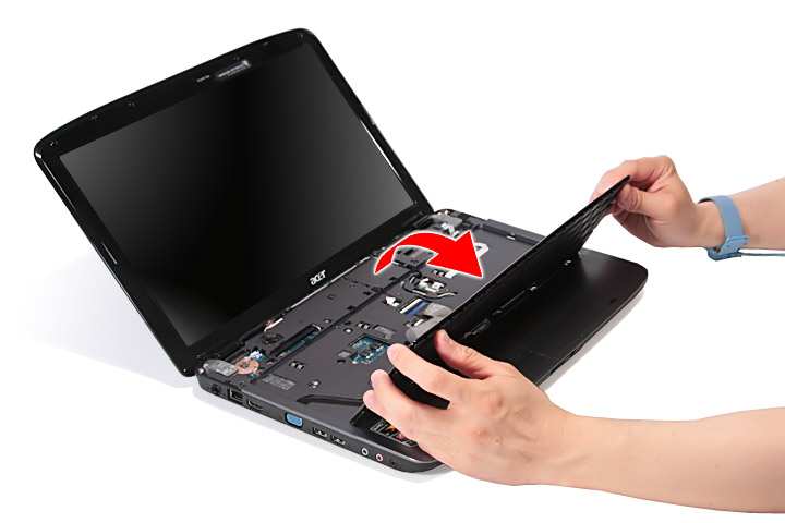 Як розібрати ноутбук Acer Aspire 5738G/5738ZG/5738Z/5738/5338, Aspire 5536/5536G/5236 (34)