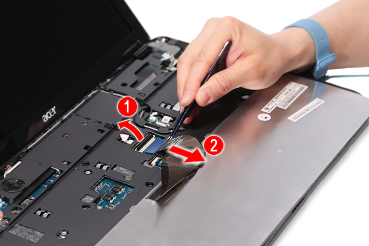 Як розібрати ноутбук Acer Aspire 5738G/5738ZG/5738Z/5738/5338, Aspire 5536/5536G/5236 (35)