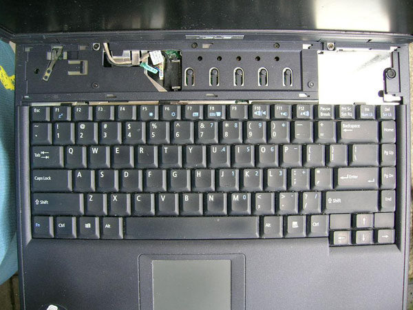 Как разобрать ноутбук Asus L3800 (Asus L3C) (13)