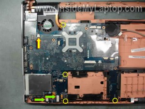 Hp pavilion dv7 замена материнской платы