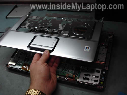 Как разобрать ноутбуки HP Pavilion dv6500, dv6600, dv6700, dv6800 (22)