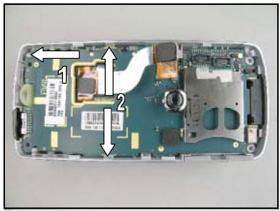 Как собрать телефон Sony Ericsson D750i/K758c/W800/W700 после замены деталей (49)
