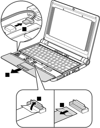 Как разобрать ноутбук Lenovo IdeaPad S9e/S10e/S10 (43)