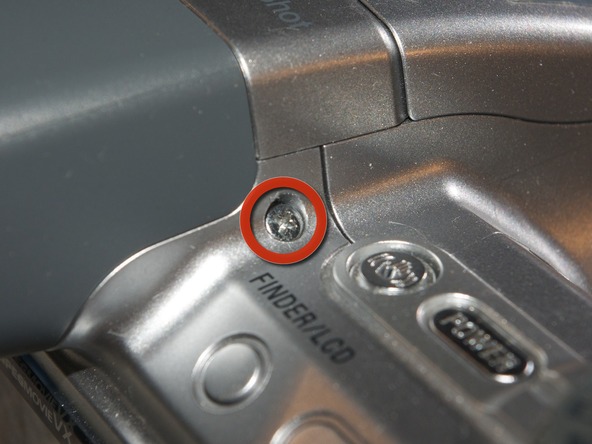 Как разобрать фотоаппарат Sony Cyber-shot DSC-H2 (12)