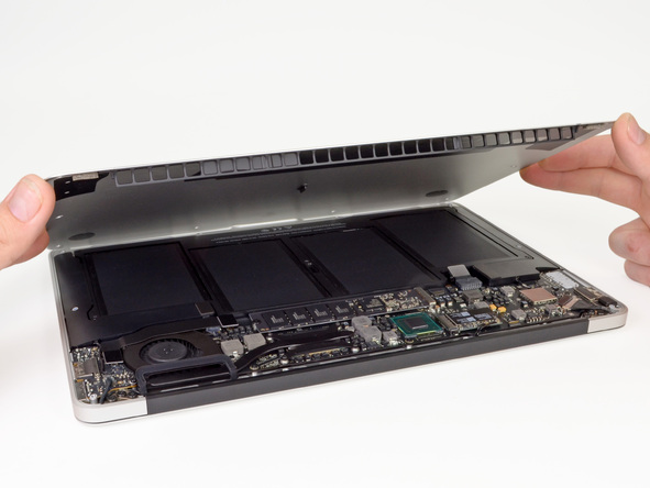 Как разобрать ноутбук Apple MacBook Air 13" (12)