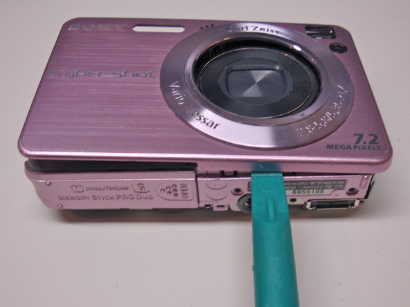 Как разобрать фотоаппарат Sony Cyber-Shot DSC-W120 (23)