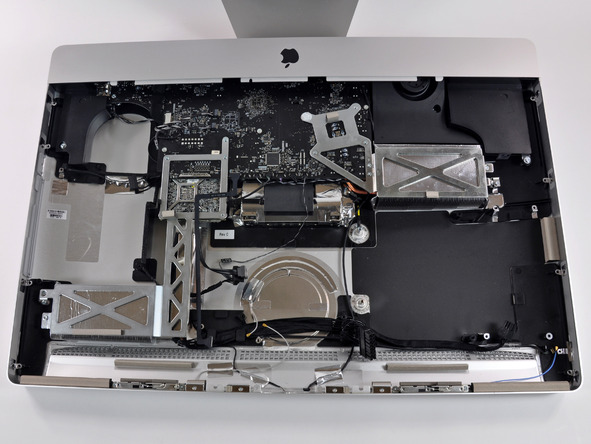 Как разобрать компьютер Apple iMac 27" на базе Intel модели EMC 2309 и EMC 2374 (33)