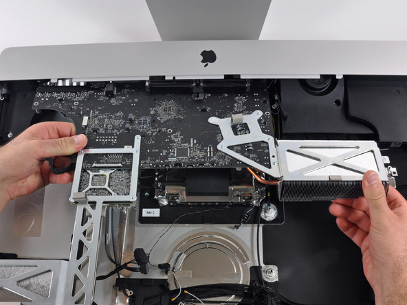 Как разобрать компьютер Apple iMac 27" на базе Intel модели EMC 2309 и EMC 2374 (34)