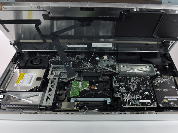 Как разобрать компьютер Apple iMac 27" на базе Intel модели EMC 2309 и EMC 2374 (14)