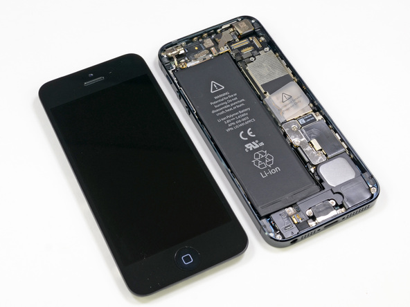 Как разобрать телефон Apple iPhone 5 (12)