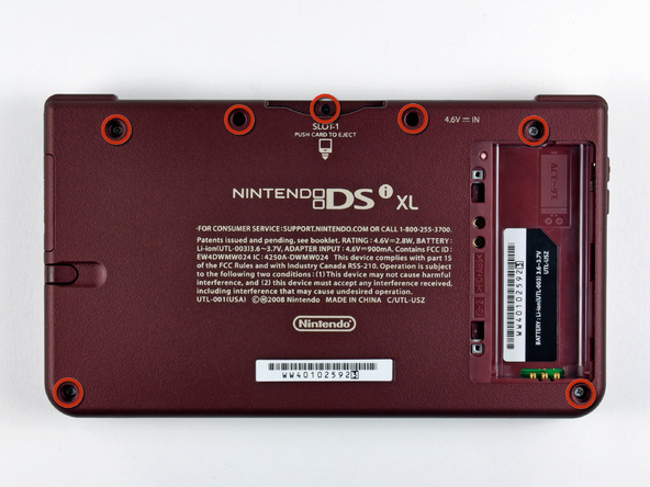 Как разобрать игровую консоль Nintendo DSi XL (10)