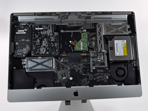 Как разобрать компьютер Apple iMac 27" на базе Intel модели EMC 2309 и EMC 2374 (18)
