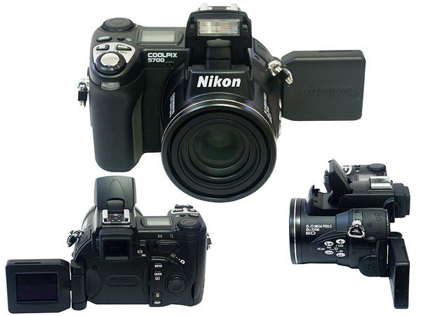 Как разобрать фотоаппарат Nikon Coolpix E5700 для замены различных компонентов