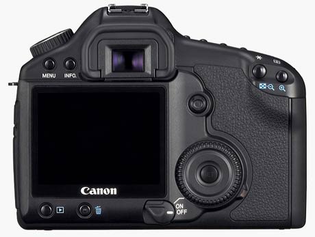 Как заменить защитное стекло для ЖК-экрана фотоаппарата Canon EOS 5D / 5D Mark II (1)