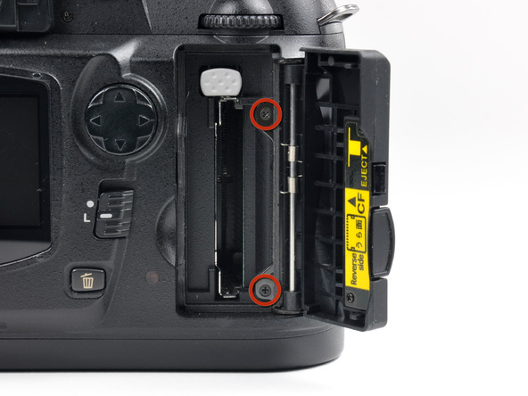Как разобрать фотоаппарат Nikon D70 для замены различных компонентов (82)