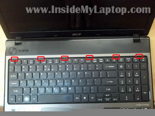 Как разобрать ноутбук Acer Aspire серии 5251/5551G/5551 (14)