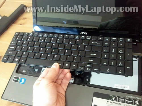 Как разобрать ноутбук Acer Aspire серии 5251/5551G/5551 (20)