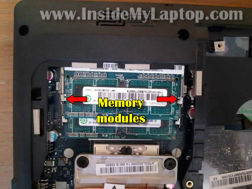 Как разобрать ноутбук Lenovo G570 для замены памяти и жёсткого диска (8)
