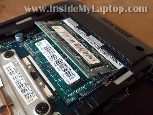 Как разобрать ноутбук Lenovo G570 для замены памяти и жёсткого диска (9)