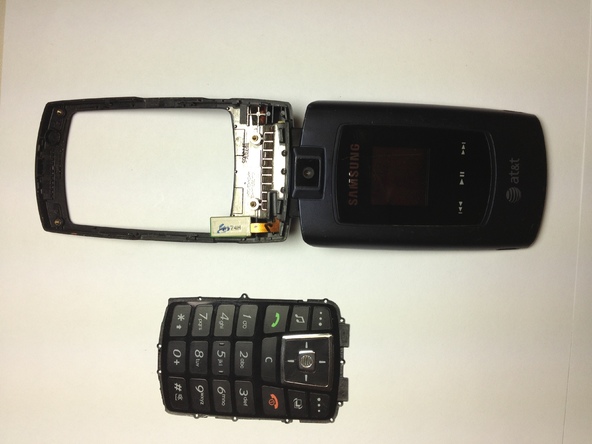 Как разобрать телефон Samsung SGH A707 (15)