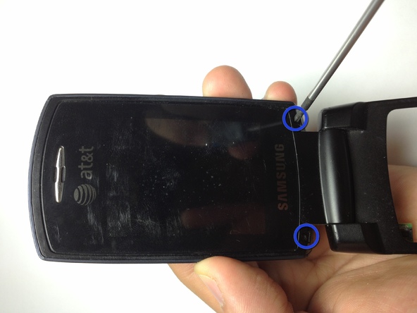 Как разобрать телефон Samsung SGH A707 (17)
