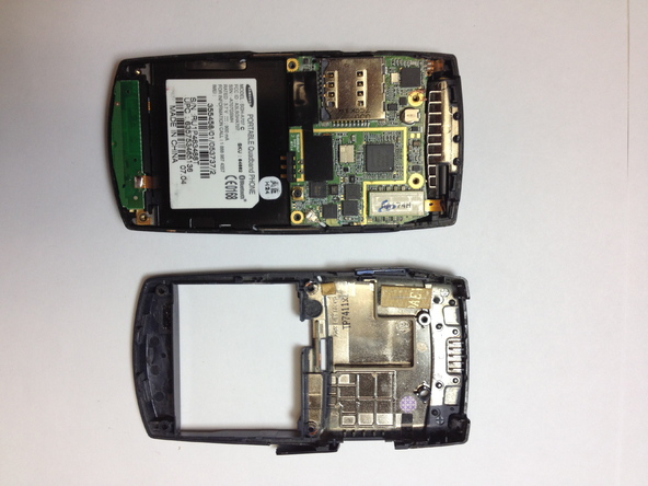 Как разобрать телефон Samsung SGH A707 (7)