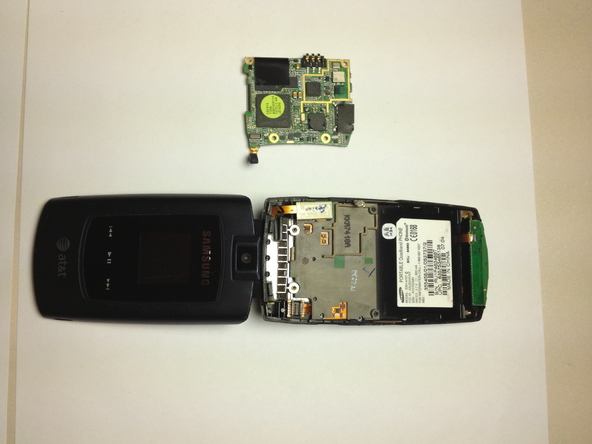 Как разобрать телефон Samsung SGH A707 (12)