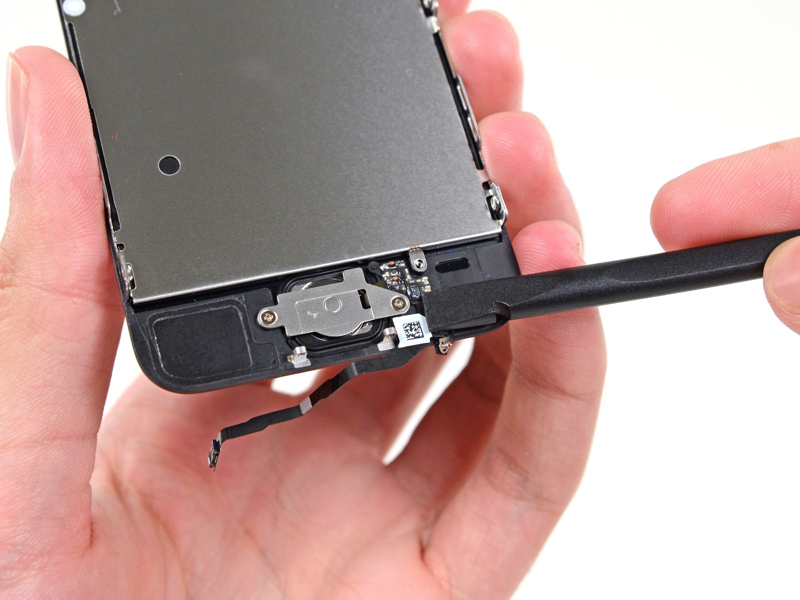Замена сенсорного стекла и дисплея на iPhone 5S (29)